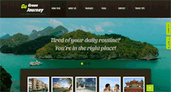 Desktop Screenshot of gogreenjourneys.com